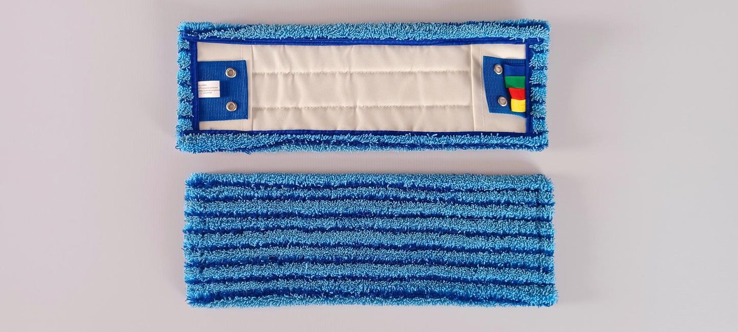 FRANGE MICROFIBRE GRATTANTE  A LANGUETTES ET POCHES